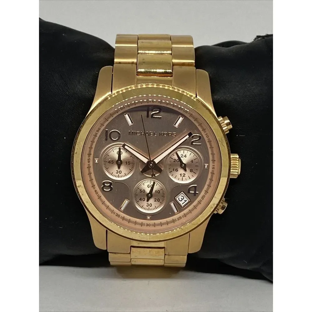 Michael Kors Runway MK5128 Women Stainless Steel Analog Dial Quartz Watch MP224